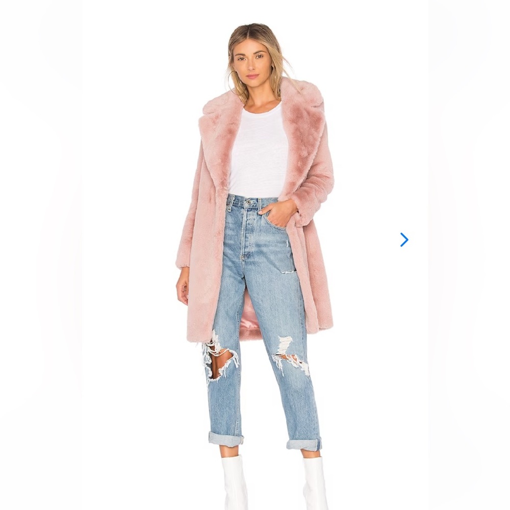 ROMY FAUX FUR COAT
